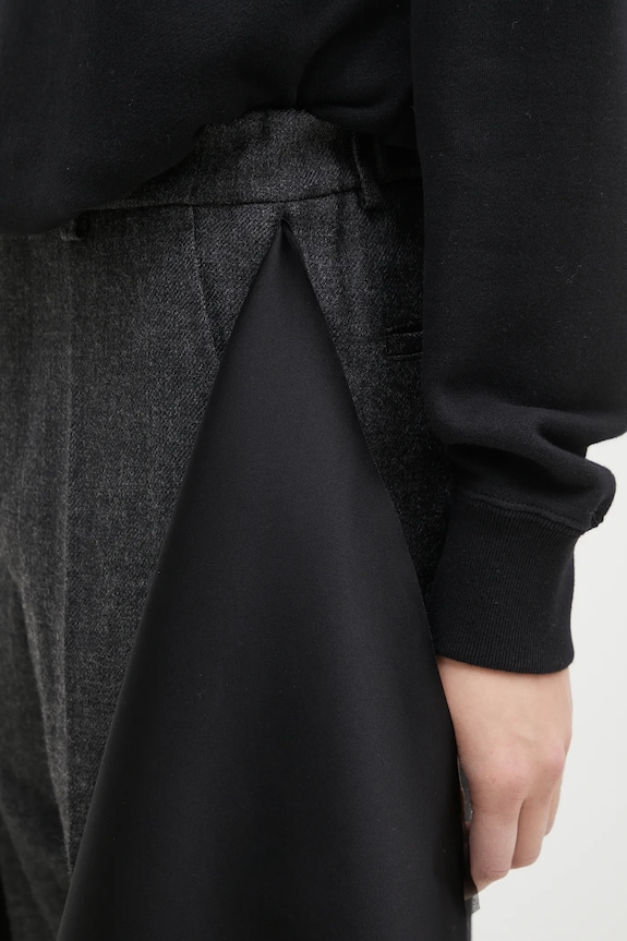 Шерстяные брюки Undercover Pants серый UC2D1505