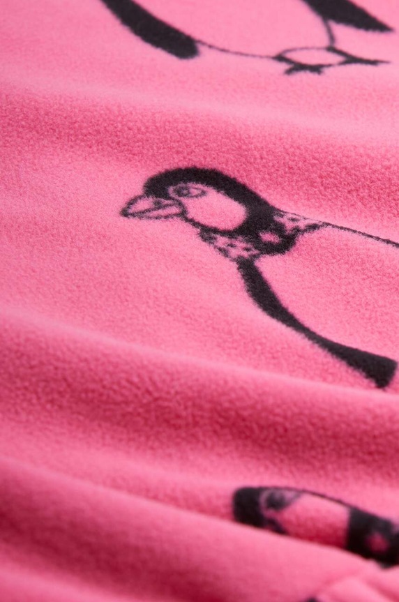 Detské tepláky Mini Rodini Penguin ružová 1100009228