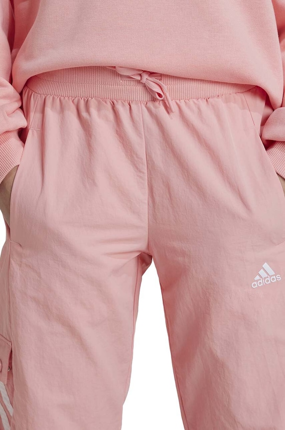 adidas pantaloni de trening pentru copii JGAM PANT IV7047 roz