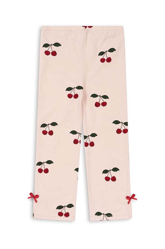 Konges Sløjd spodnie dziecięce DREY SLIT PANTS GOTS KS101489 beżowy AW24