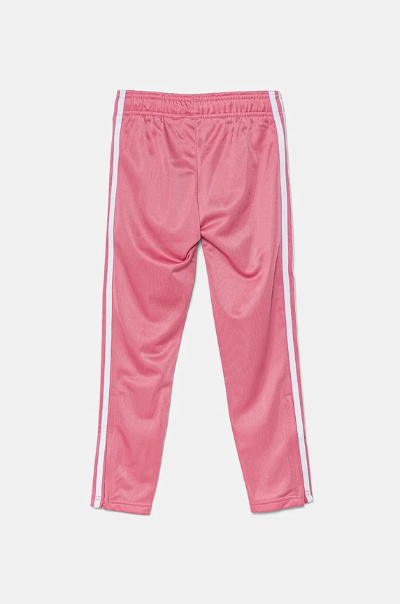 Dziewczynka adidas Originals spodnie dresowe dziecięce SST TP OPEN HEM IY4032 różowy