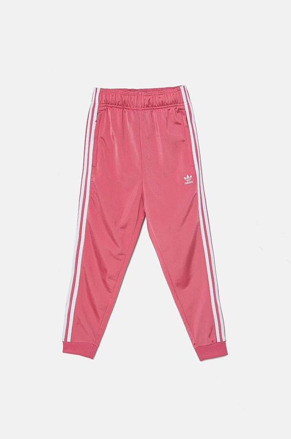 adidas Originals pantaloni de trening pentru copii SST TRACK PANTS IY7462 roz AW24