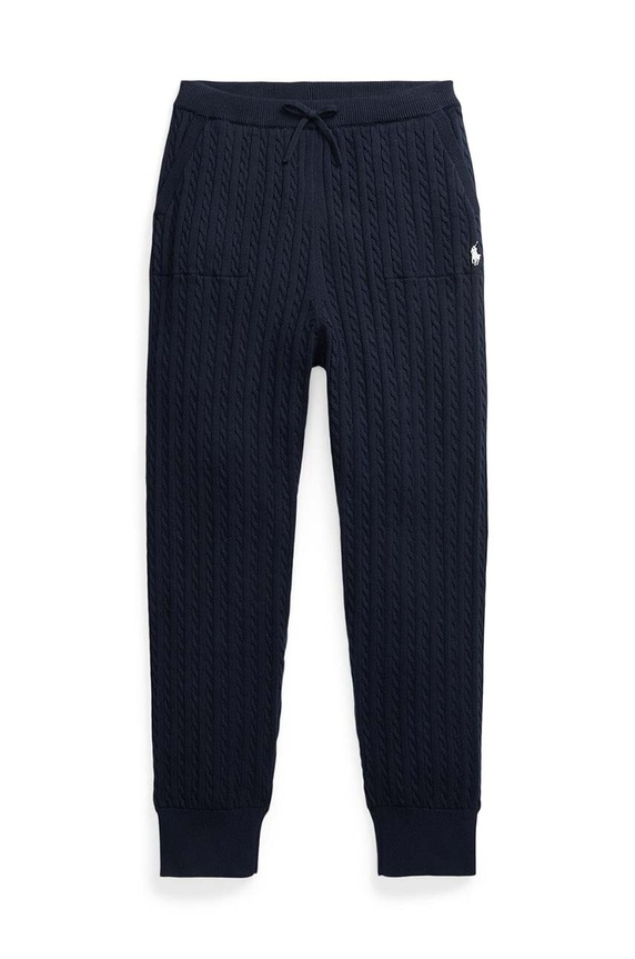 Παιδικό φούτερ Polo Ralph Lauren μαλλί σκούρο μπλε 313950776001