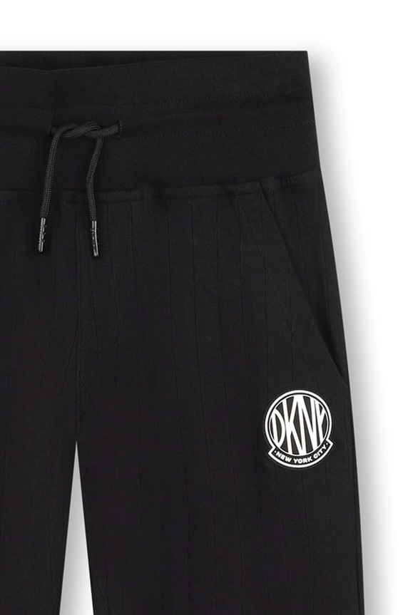 Fete Dkny pantaloni de trening pentru copii D60226.126.150 negru