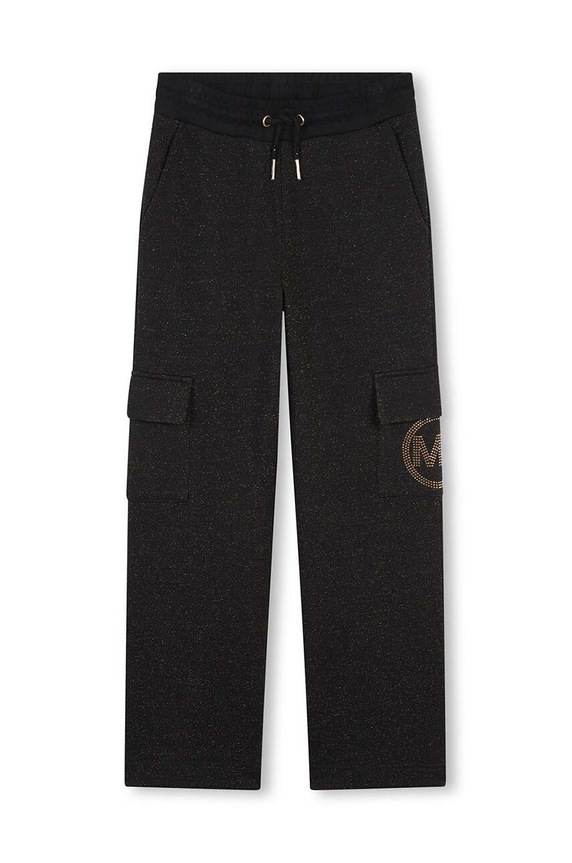 Michael Kors spodnie dresowe dziecięce R30183.156 czarny AW24
