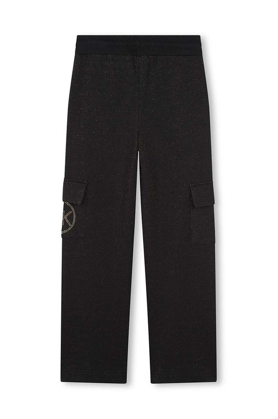 Dziewczynka Michael Kors spodnie dresowe dziecięce R30183.156 czarny