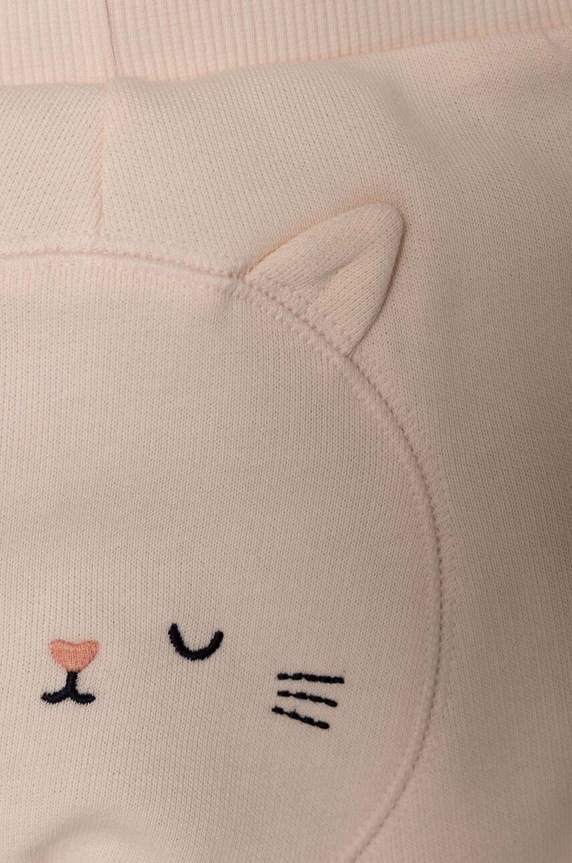 Κοριτσίστικα Βρεφικό βαμβακερό φούτερ United Colors of Benetton 3J70AF01T.W.Seasonal πορτοκαλί