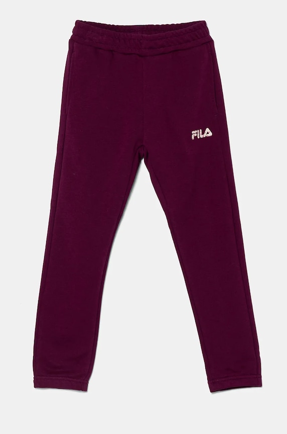 Fila pantaloni de trening pentru copii LIETZEN tricotaj violet FAK0373