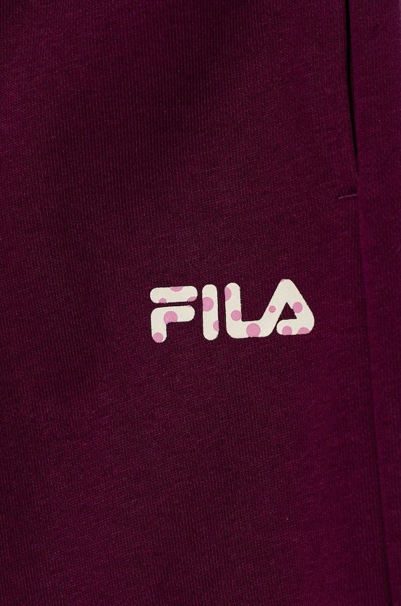 Fete Fila pantaloni de trening pentru copii LIETZEN FAK0373 violet