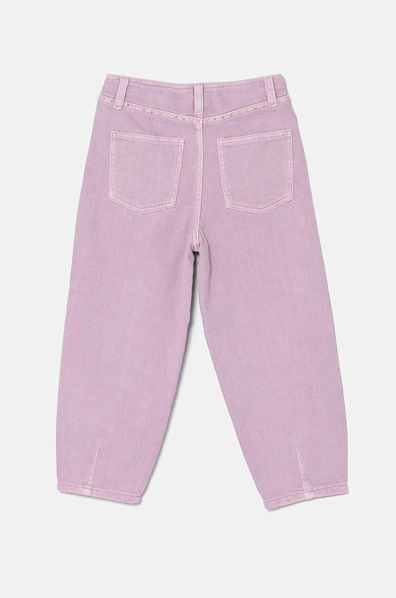 United Colors of Benetton jeansy dziecięce 45BJCE03B.G.Seasonal fioletowy AW24