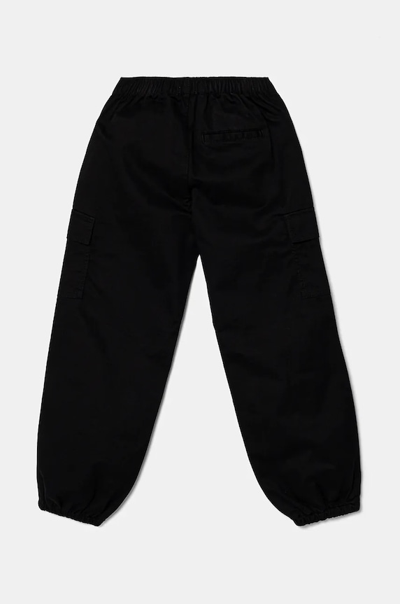 Παιδικό παντελόνι United Colors of Benetton 4XZXCF03J.G.Seasonal μαύρο AW24