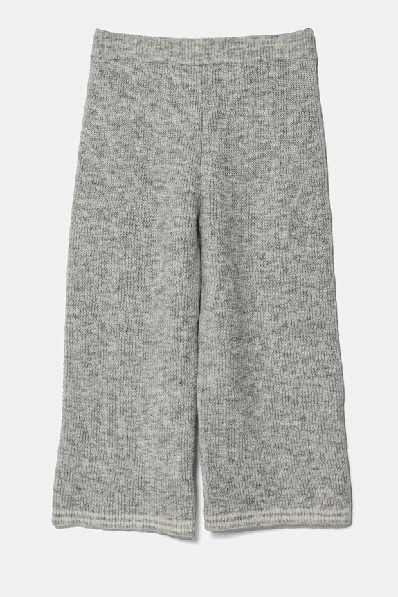 United Colors of Benetton pantaloni din amestec de lână pentru copii 1EWBCF009.G.Seasonal gri AW24