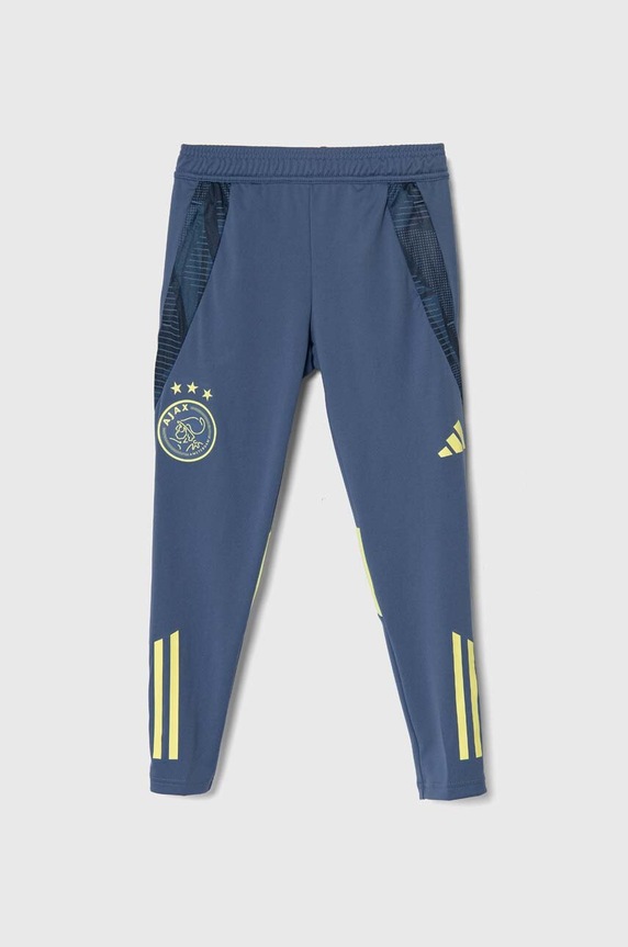 adidas Performance spodnie dresowe dziecięce AJAX TR PNTY IT5070 niebieski SS25