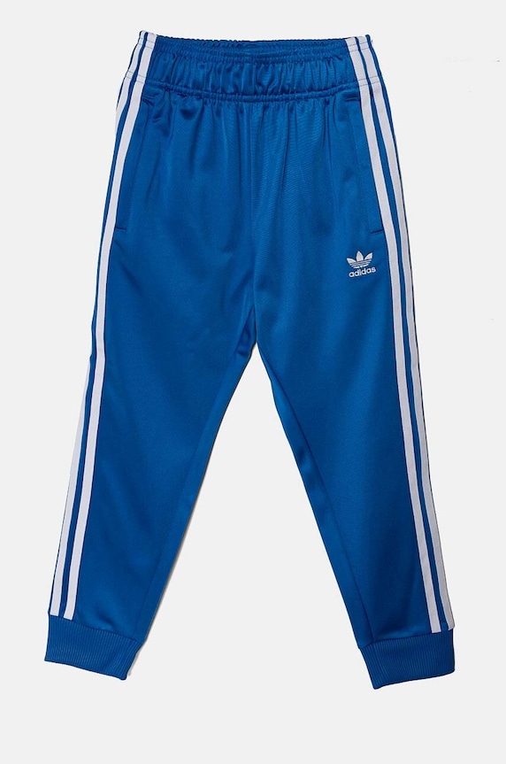 adidas Originals spodnie dresowe dziecięce SST TRACK PANTS IY4007 niebieski AW24