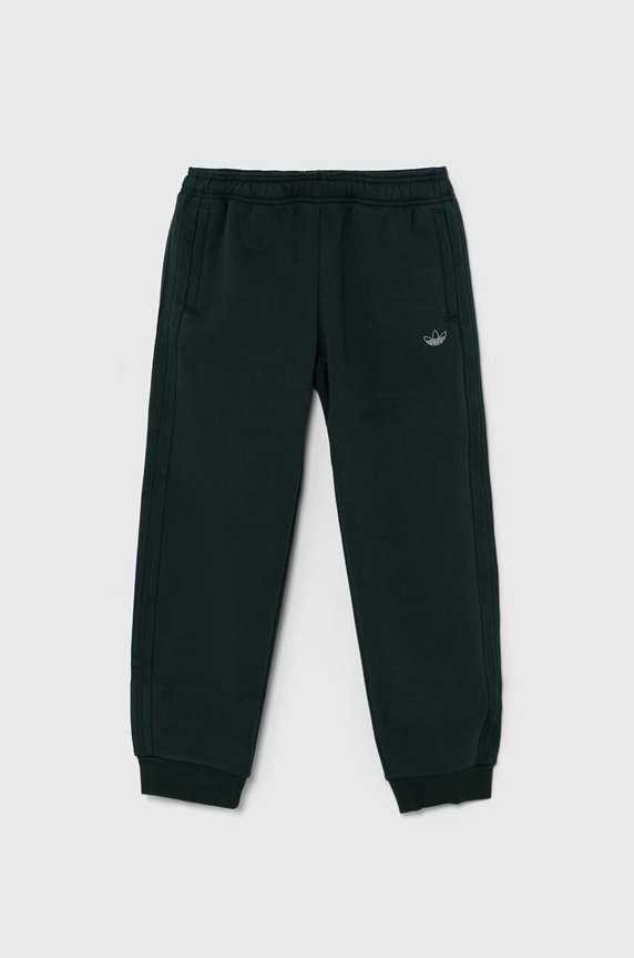 Dětské tepláky adidas Originals SWEATPANTS IY9537 zelená AW24