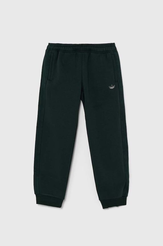 Dětské tepláky adidas Originals SWEATPANTS IY9537 zelená AW24