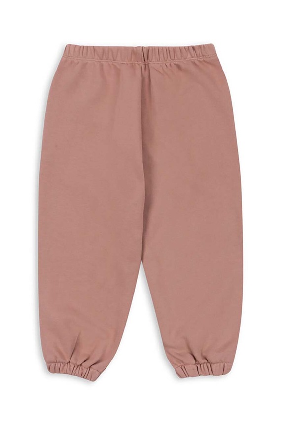 Момче Детски спортен панталон Konges Sløjd LOU SWEAT PANTS OCS KS101567 розов