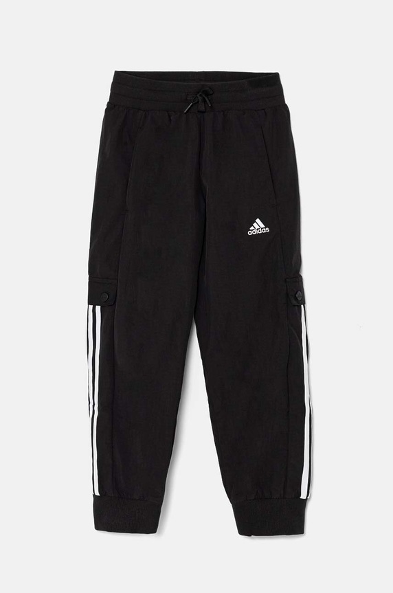 Dětské tepláky adidas JGAM PANT IV7046 černá AW24