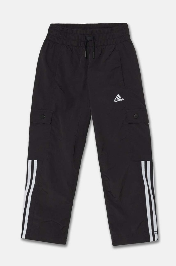 adidas spodnie dresowe dziecięce JAM WV CRG PN IV9455 czarny AW24