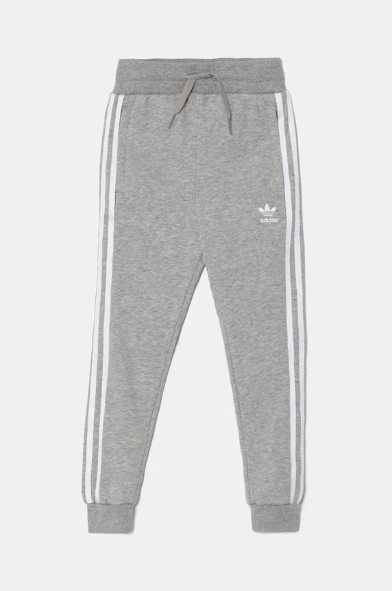 Dječji donji dio trenirke adidas Originals TREFOIL PANTS IY7485 siva AW24