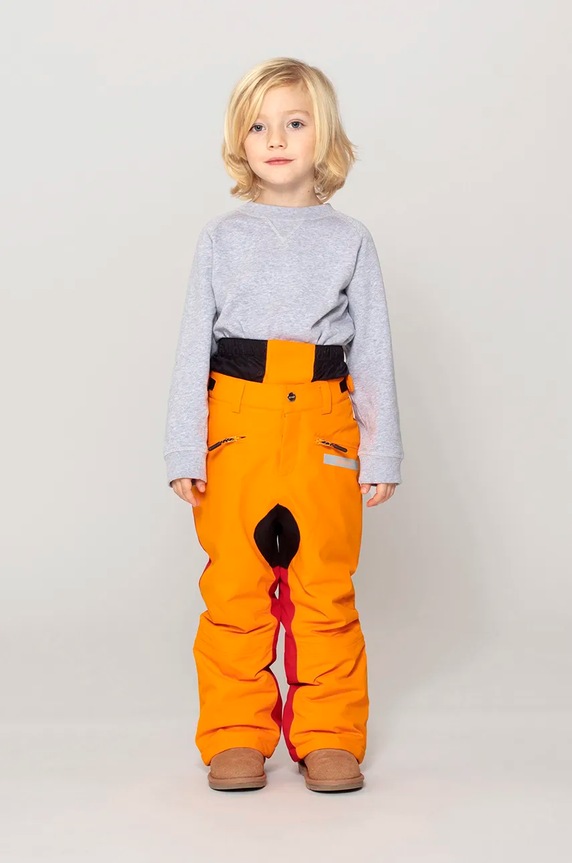 Παιδικό παντελόνι σκι Gosoaky BIG BAD WOLF 242.9.1.708 πορτοκαλί