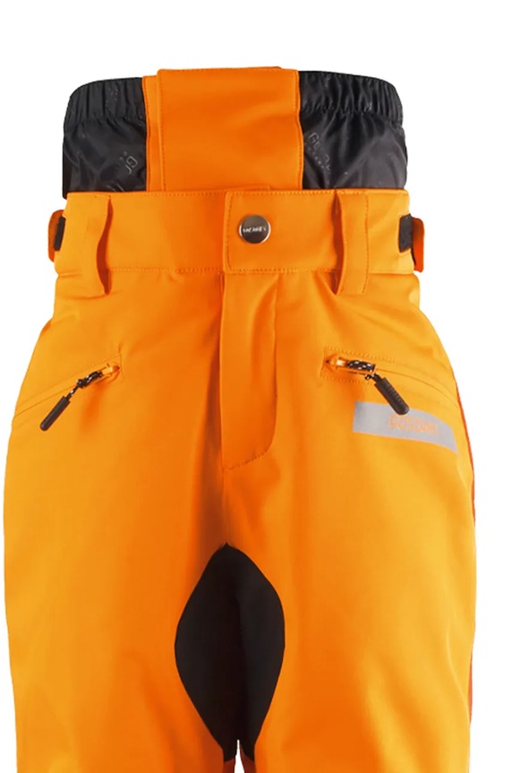 Παιδικό παντελόνι σκι Gosoaky BIG BAD WOLF πορτοκαλί 242.9.1.708