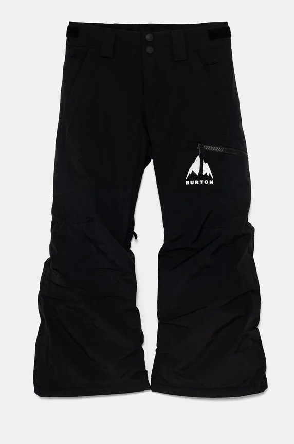 Παιδικό παντελόνι σκι Burton SKYLAR ύφασμα μαύρο 243211