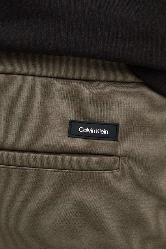 Calvin Klein spodnie zielony K10K113648