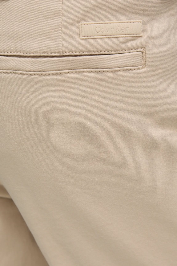Calvin Klein spodnie beżowy K10K113696
