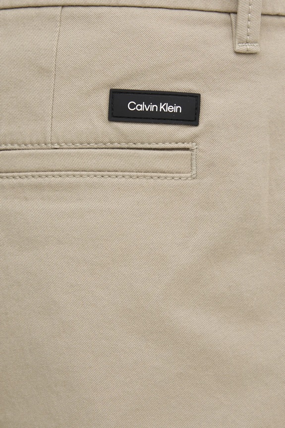 Calvin Klein spodnie beżowy K10K113696