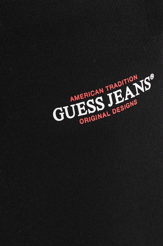 Donji dio trenirke Guess Jeans crna M4YB18.K9V31