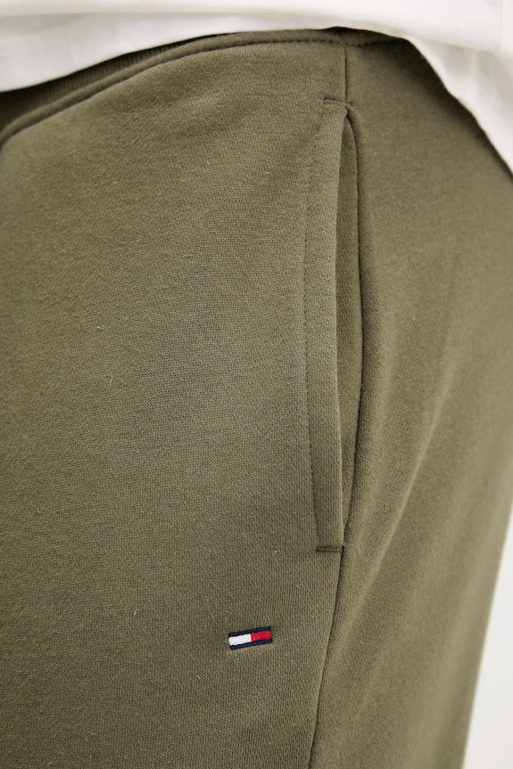 Tommy Jeans pantaloni de trening verde DM0DM20473