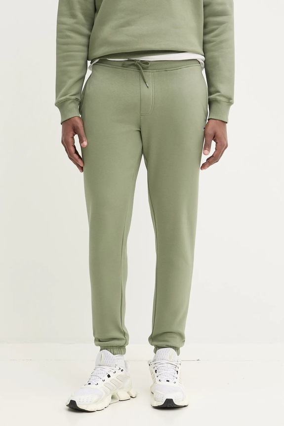 Tommy Jeans spodnie dresowe dzianina zielony DM0DM20473