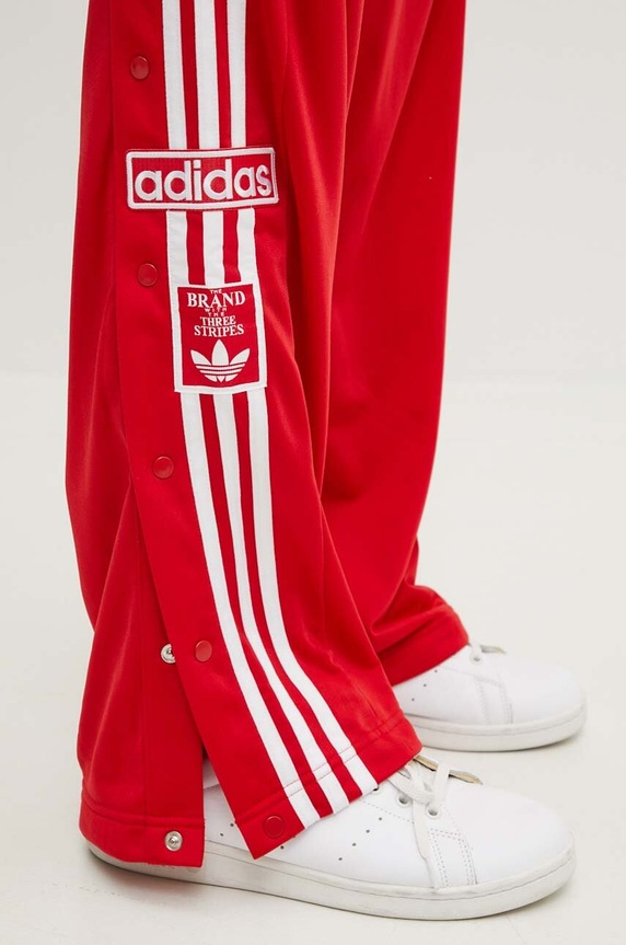 adidas Originals spodnie dresowe czerwony IY9924