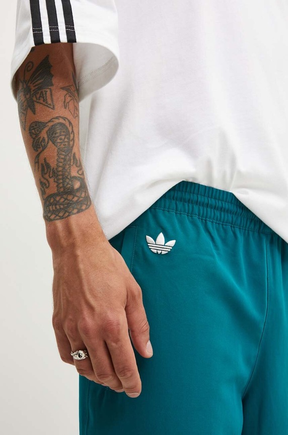 Tepláky adidas Originals Neuclassics tyrkysová JF9160
