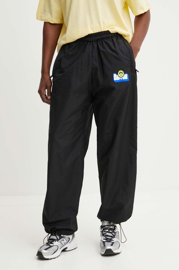 Barrow pantaloni tricotaj negru F4BWUAPA013