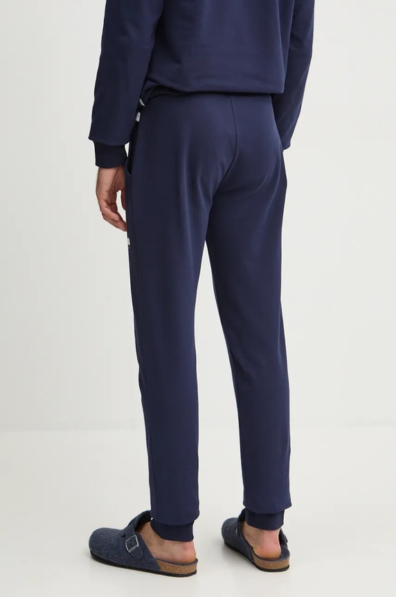Ρούχα Παντελόνι lounge Moschino Underwear 6890.4413 σκούρο μπλε
