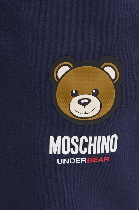 Παντελόνι lounge Moschino Underwear σκούρο μπλε 6890.4413