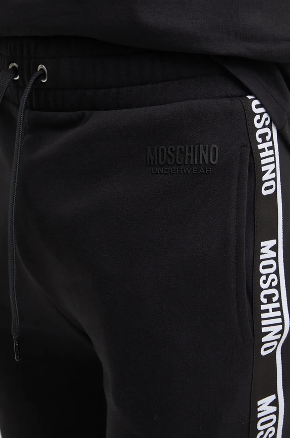 Moschino Underwear pantaloni de lounge negru 6891.4424