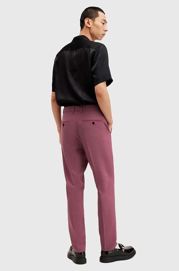 Vlnené nohavice AllSaints AURA M002QA