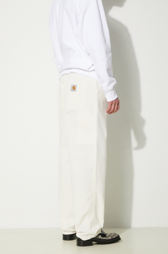 Одяг Джинси Carhartt WIP Single Knee Pant I031497.D602 бежевий