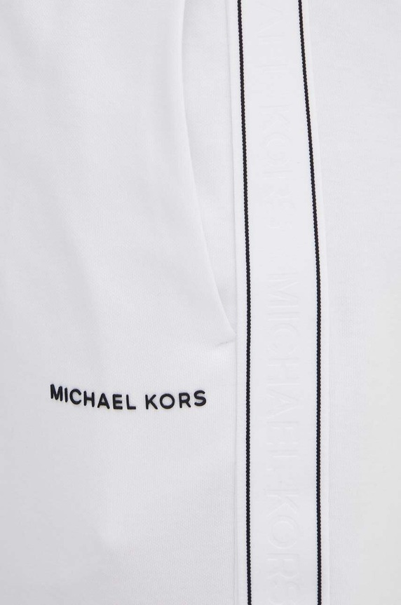Παντελόνι φόρμας Michael Kors λευκό CT4524J5MF