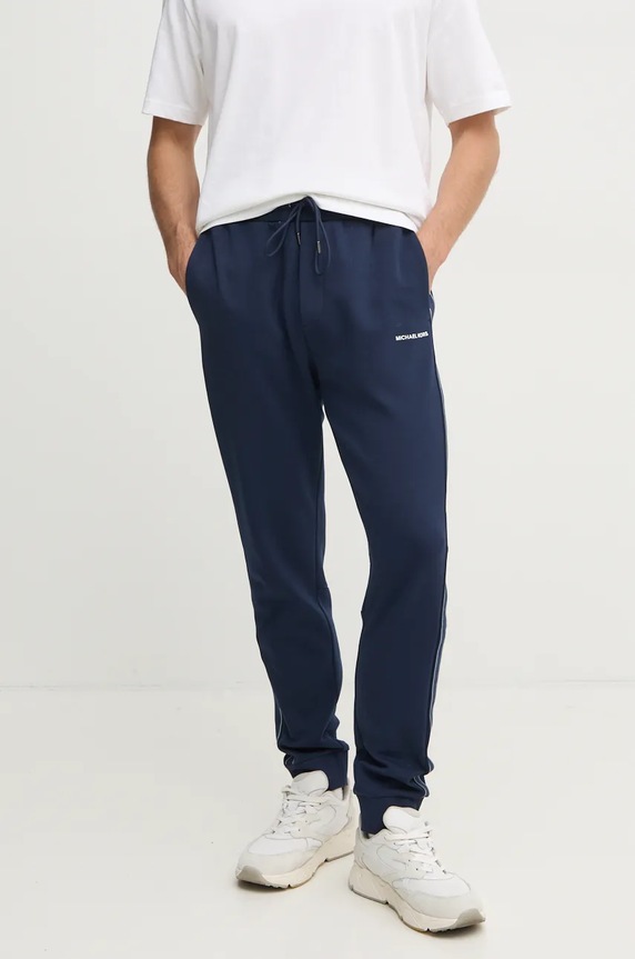 Tepláky Michael Kors CT4524J5MF tmavomodrá AW25
