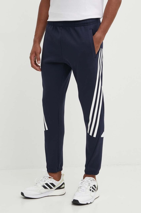adidas spodnie dresowe Future Icons dzianina granatowy IW8575