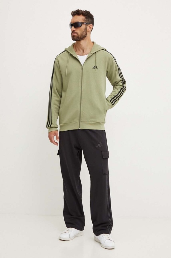 adidas spodnie dresowe bawełniane All SZN IX1256 czarny AW24