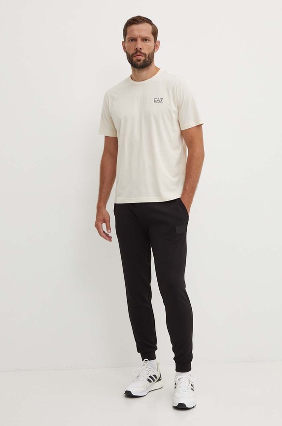 EA7 Emporio Armani pantaloni de trening PJZKZ.6DPP85.1200 negru AW24