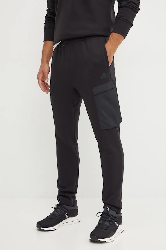 Спортивные штаны adidas City Escape трикотаж чёрный IY1486