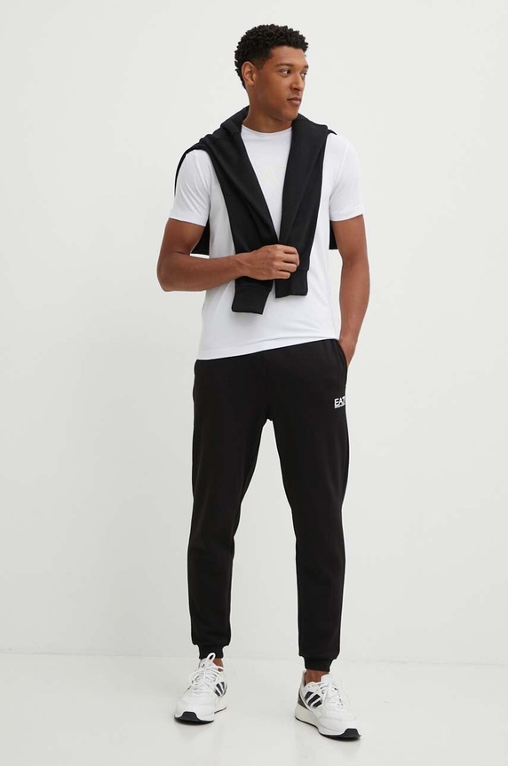 Tepláky EA7 Emporio Armani PJVTZ.8NPP64.1200 čierna SS26