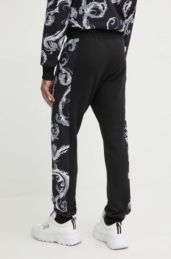 Odzież Versace Jeans Couture spodnie dresowe bawełniane 77GAA3C0.FS161 multicolor