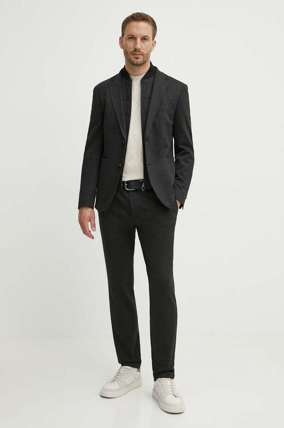 Joop! spodnie 30043739 szary AW24